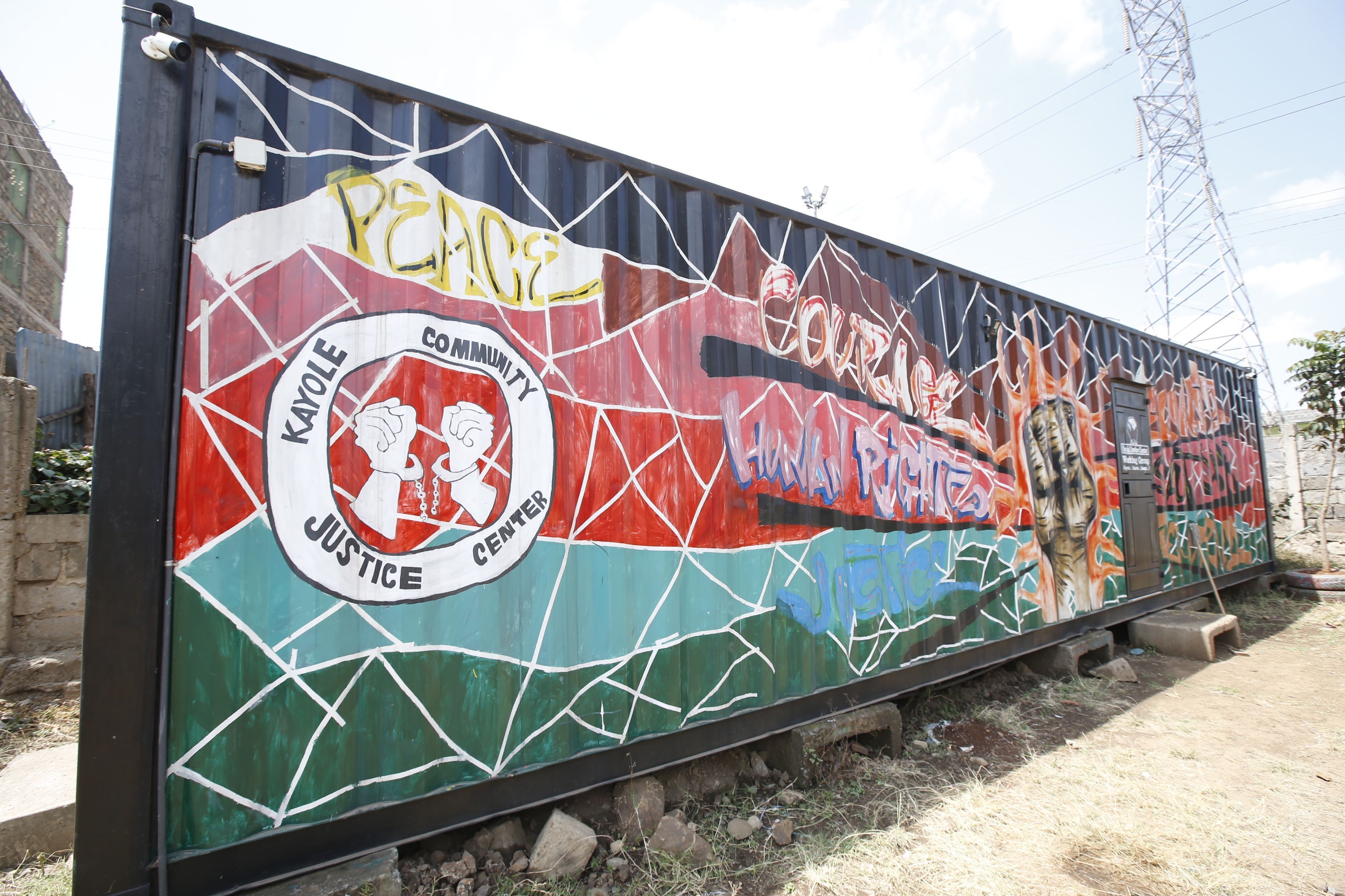 Justice Center Container